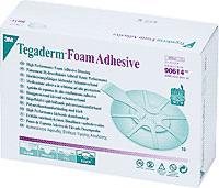 Bx/10 Tegaderm Foam Dressing Adhesive, Adhesive Wrap (Oval) Inner Diameter:1-1/2In X 1-1/4In :Outer Diameter:3In X 2-3/4In