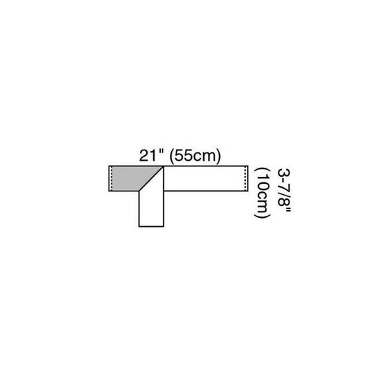 Bx/250  Tape Adhes Strips 10 X 55Cm