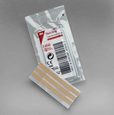 Skin Closure 1/4in X 3in Elastic - Box Of 50
