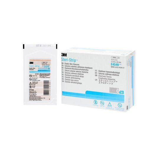 Skin Closure .5 X 2in Elastic - Box Of 50