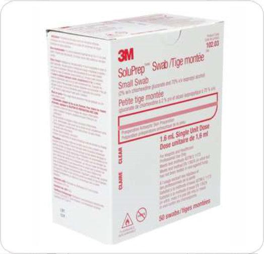 Bx/30 Solu I.V. Maxi Swabsticks 2% Chgx 70% Alcohol