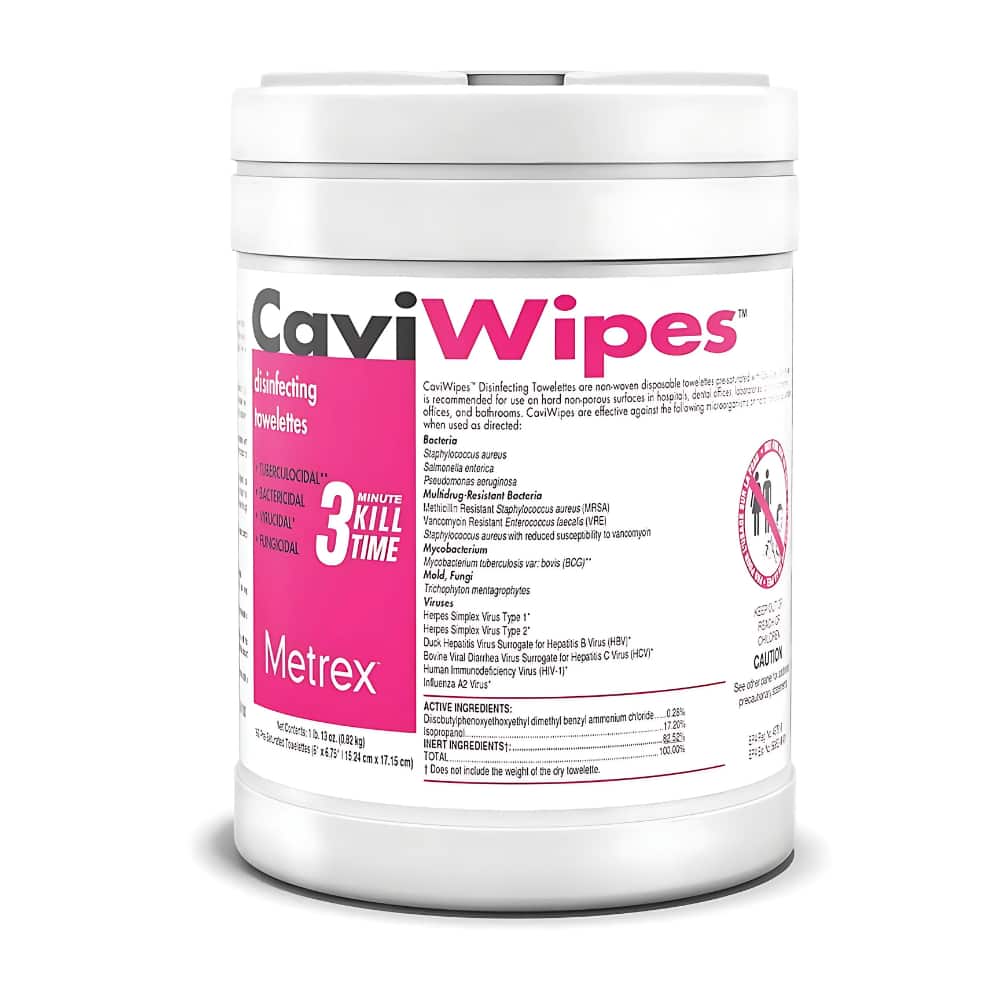 CaviWipes - Cavicide Germacidal Cleaner Wipes 160 ct