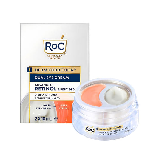 Derm Correxion®️- Dual Eye Cream - Advanced Retinol & Peptide (2x10ml)
