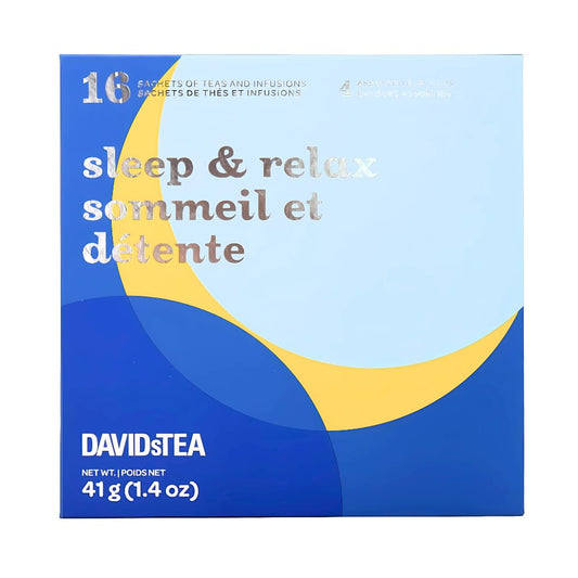 DAVIDsTEA Tea and Infusion Sachets - Sleep & Relax - 16's