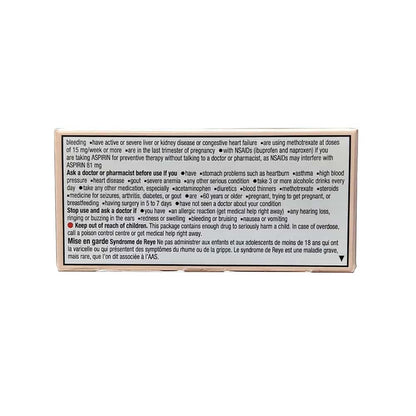 ASPIRIN 81mg, Daily Low Dose Quick Chews, Orange Flavour, 100 Tablets