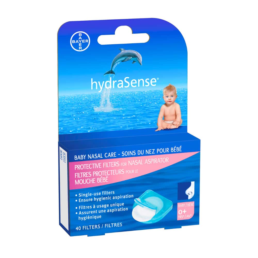 hydraSense Nasal Aspirator Starter Kit, Baby Nasal Care, Relieve Congested and Stuffy Noses, 1 Kit