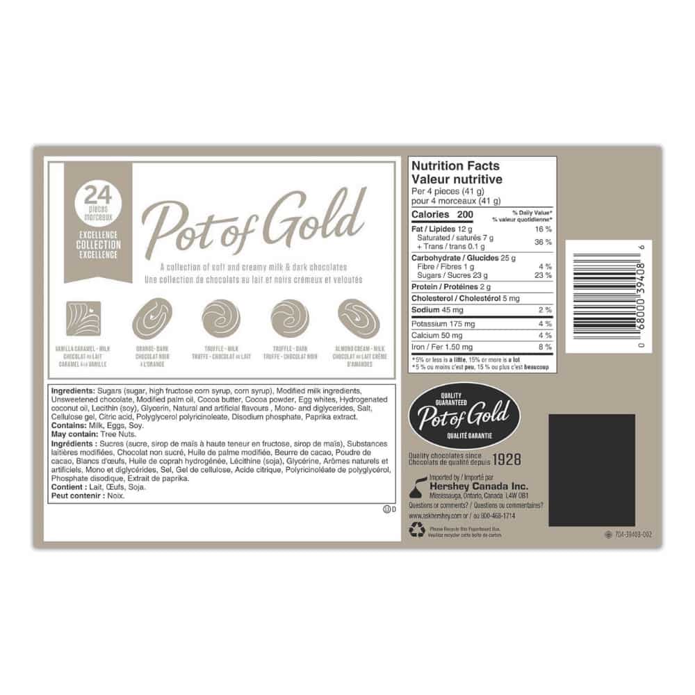 Hershey's: Pot Of Gold Box of Chocolates