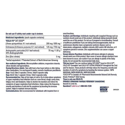 Cold-FX First Signs Capsules - 48s