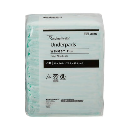 Covidien Wings Plus - Disposable Bed Pads 23\ x 36\" Bag of 15"