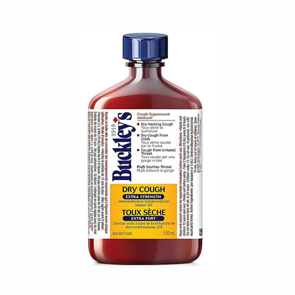 Buckley’s Dry Cough Extra Strength Cough Suppressant Syrup, 150ML