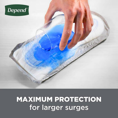 Depend Incontinence Guards//ncontinence Pads for Men/Bladder Control Pads, Maximum Absorbency