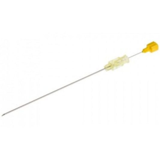 BD™ Spinal Needle with Quincke Bevel, 20G x 2.5", Yellow (Box 25 pcs)