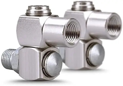 Cs/25 Tubing Swivel Connector, 360 Degree Rotation (Non-Returnable)