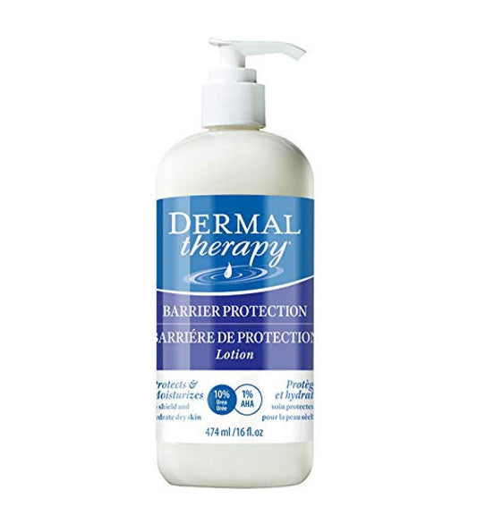 Dermal Therapy Barrier Protection Lotion - Shields Skin Against Irritants and Harsh Chemicals | 10% Urea and Custom Blend of Ingredients that Create Protective Barrie