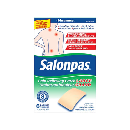 Topical Patch Large 6 Patches