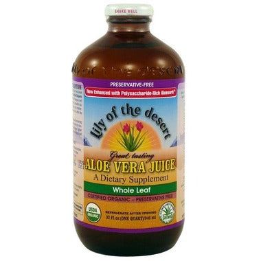 Lily of the Desert: Preservative Free Whole Leaf Aloe Vera Juice