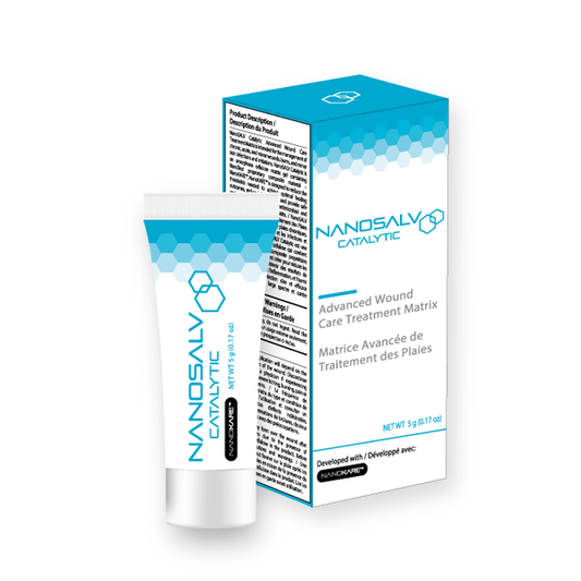 NT- NanoSALV Catalytic Advanced Wound Care Treatment Matrix - Medium (~20 Applications)