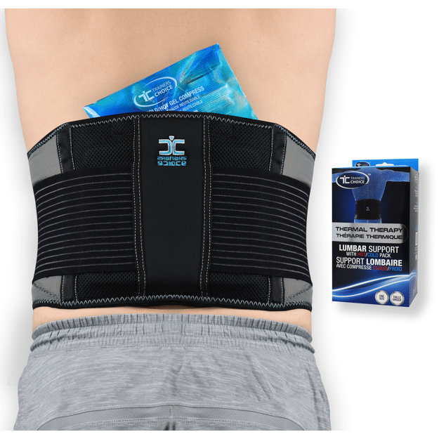 BACK BRACE UNIVERSAL with COLD/HOT GEL PACK