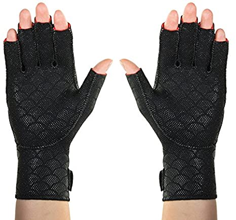 Pr/1 Arthritic Gloves, Black, X-Large