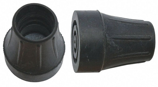 Pk/4 Rubber Grabber Tips (1") Grey