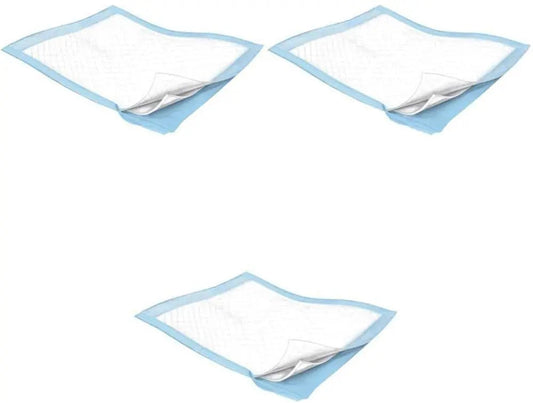 Cs/200 Simplicity Fluff Underpad Moderate Absorbency 23" X 24" Lt. Blue