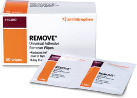 Remove Adhesive Remover Wipes [403100] 50 ea (Pack of 3)