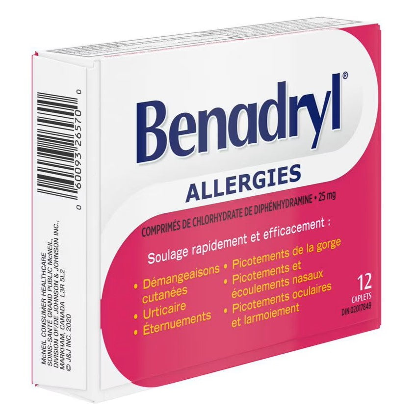 Allergy Medicine, 25mg - 12 Caplets