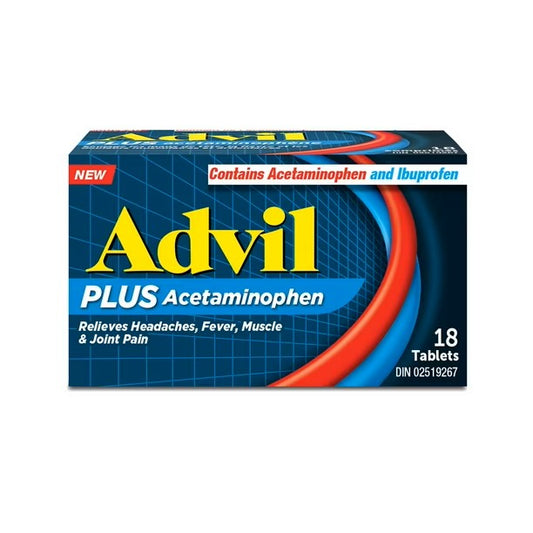 Advil PLUS Acetaminophen - 18's