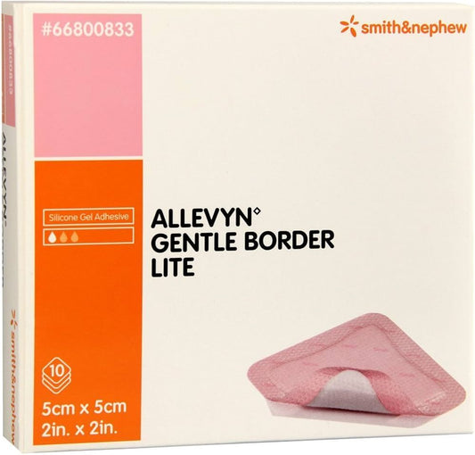 Smith & Nephew Smith And Nephew Allevyn Gentle 2X2" - Box of 10 - Model 66800255
