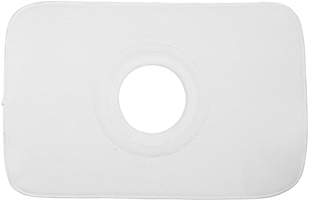 Binder 9" Ostomy W/ Pad, 4" Hole White Large - Ea/1