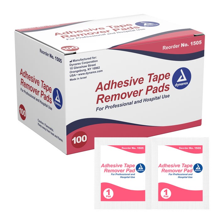 Dynarex® Adhesive Tape Remover Pad