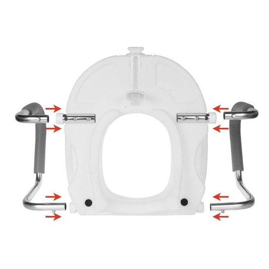 Pr/1 Arms For Raised Toilet Seat, 7015, 7019, 7020