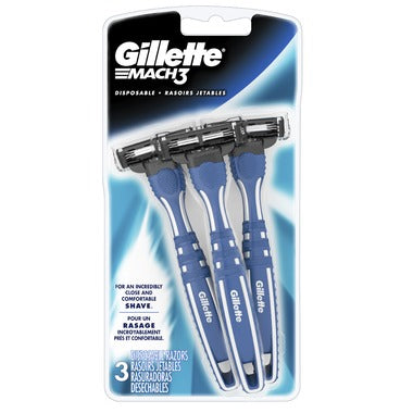 Gillette: MACH 3 Disposable Razor