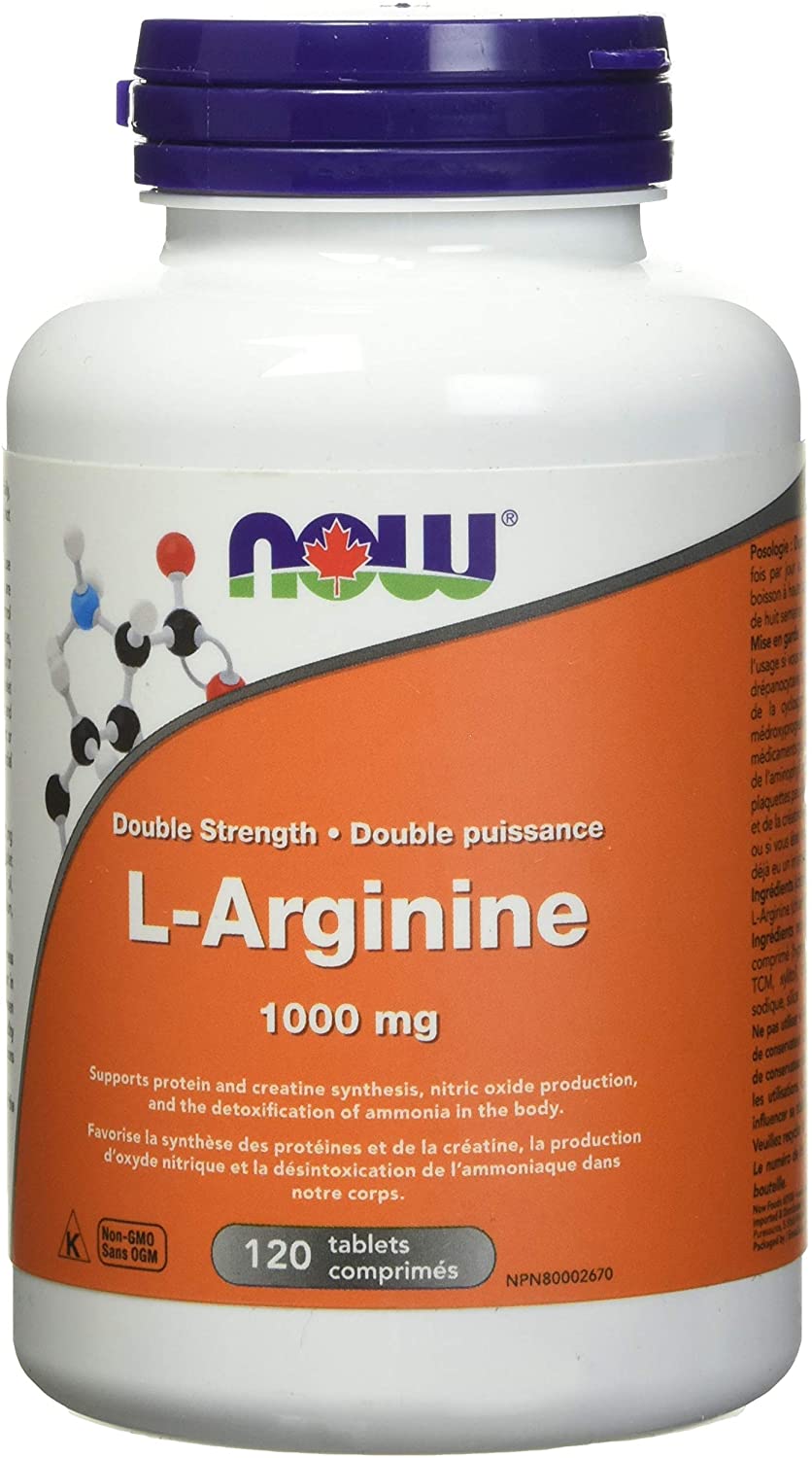 NOW: L-Arginine 1000 mg