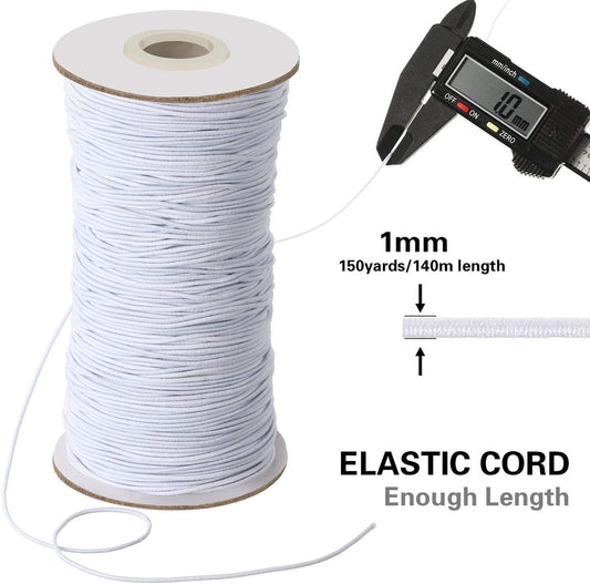 Bead O-Ring Cloth Covered Elastic - Pk/2