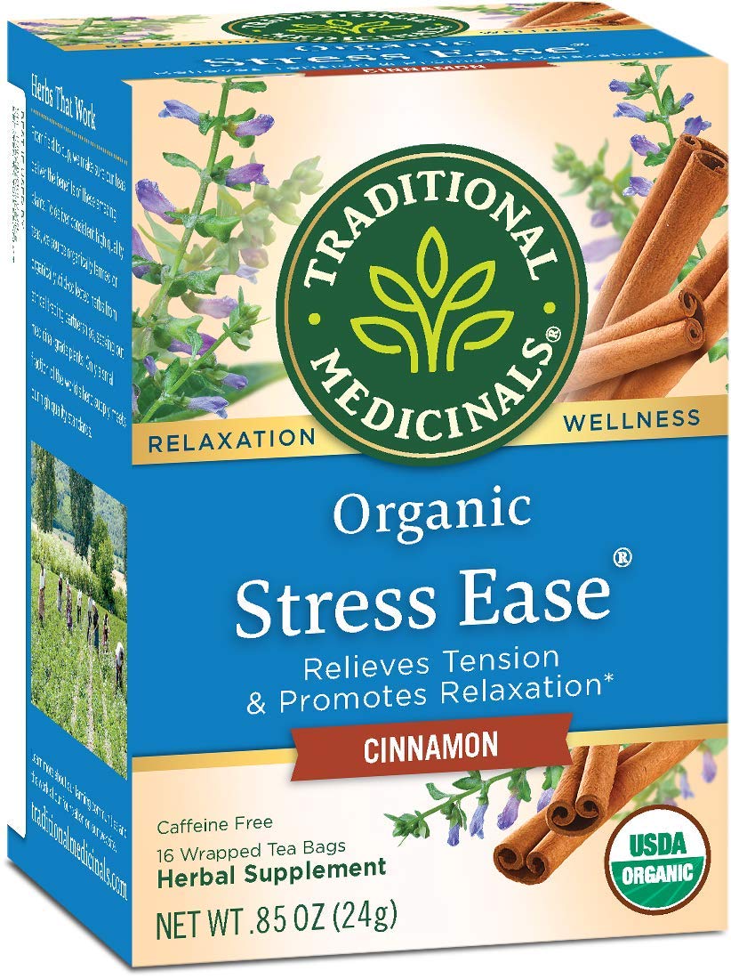 Traditional Medicinals Stress Soother Organic Tea - Cinnamon - 16's