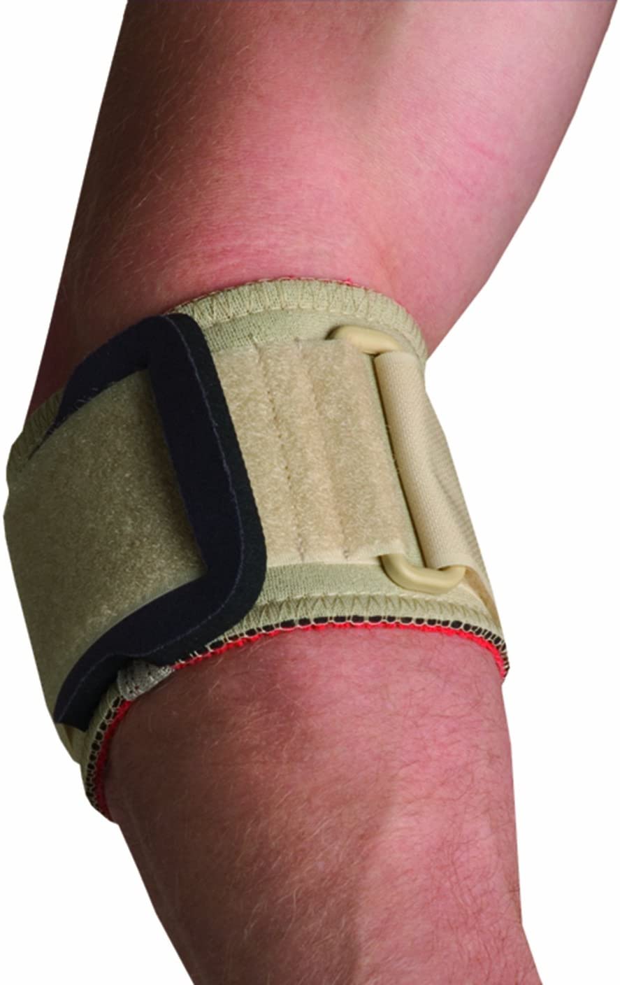 Tennis Elbow Strap Wiith Pad, Black, Small