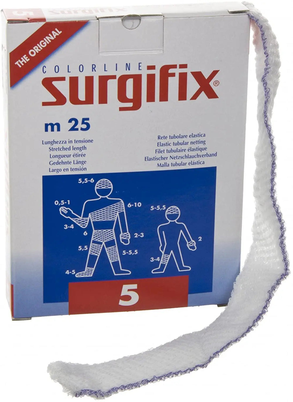 Ea/1 Surgifix Elastic Net Bandage 25M L/Xl Size 9 Torso