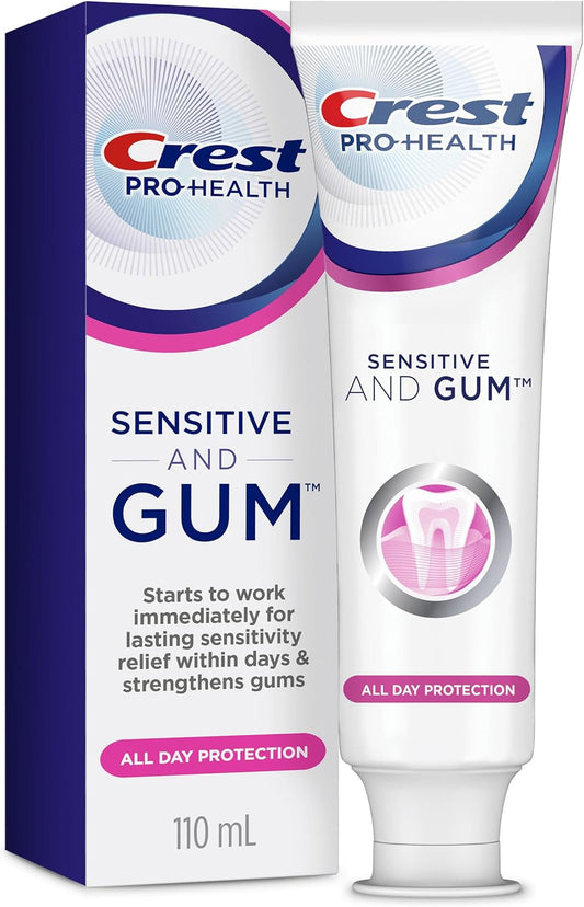Crest Pro-Health Toothpaste Gum & Sensitivity All Day Protection, 110mL