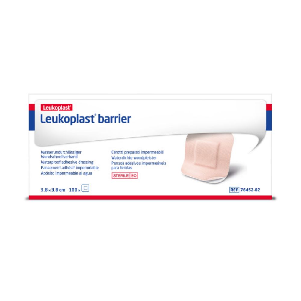 Leukoplast® Barrier, 3.8cm x 3.8cm - square (Box 100 pcs)