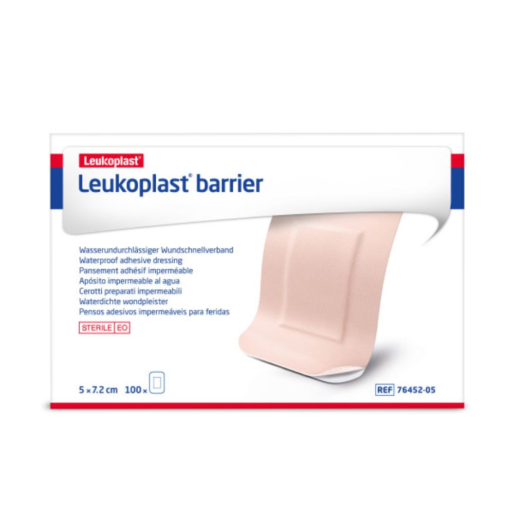 Leukoplast® Barrier, 5cm x 7.2cm - rectangle (Box 100 pcs)