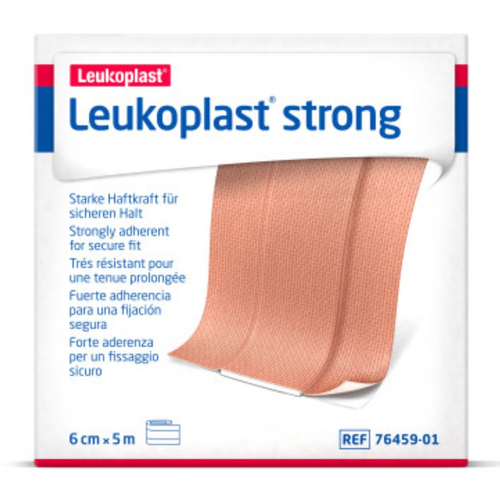 Leukoplast® Strong Fabric Dressing, Roll, 6cm x 5m (Per Each)
