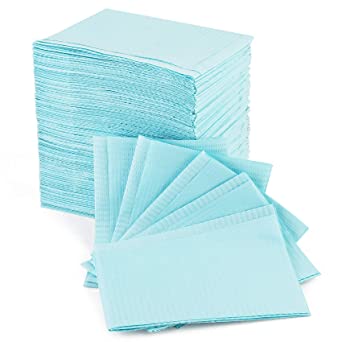 Cs/500 Dental Bibs, Blue