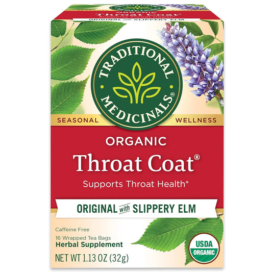 Traditional Medicinals Throat Coat Tea - 16's