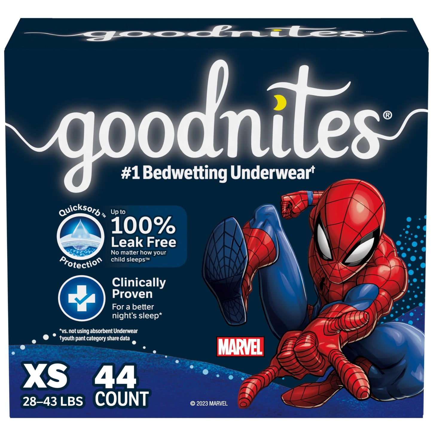 Huggies Goodnites, Boys XSmall(28-45 lbs)