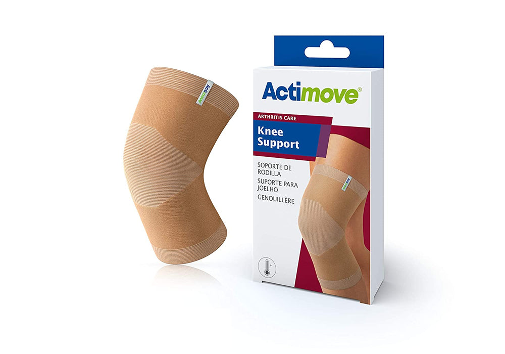 Ea/1 Actimove Arthritis Pain Relief Support, Knee, Lg, Beige