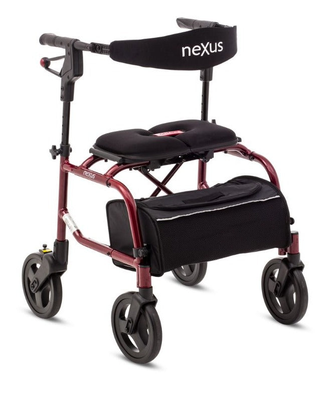 Human Care neXus 3 Rollator, Red