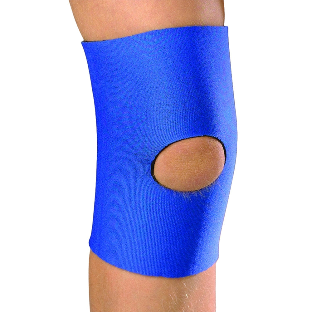 Ea/1 Kidsline Knee Sleeve W/ Open Patella Blue Medium