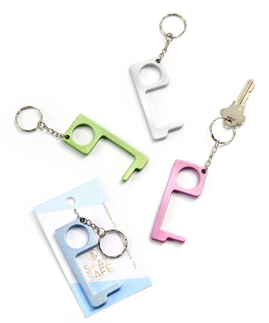 Stay Safe: Push/Pull Keychain