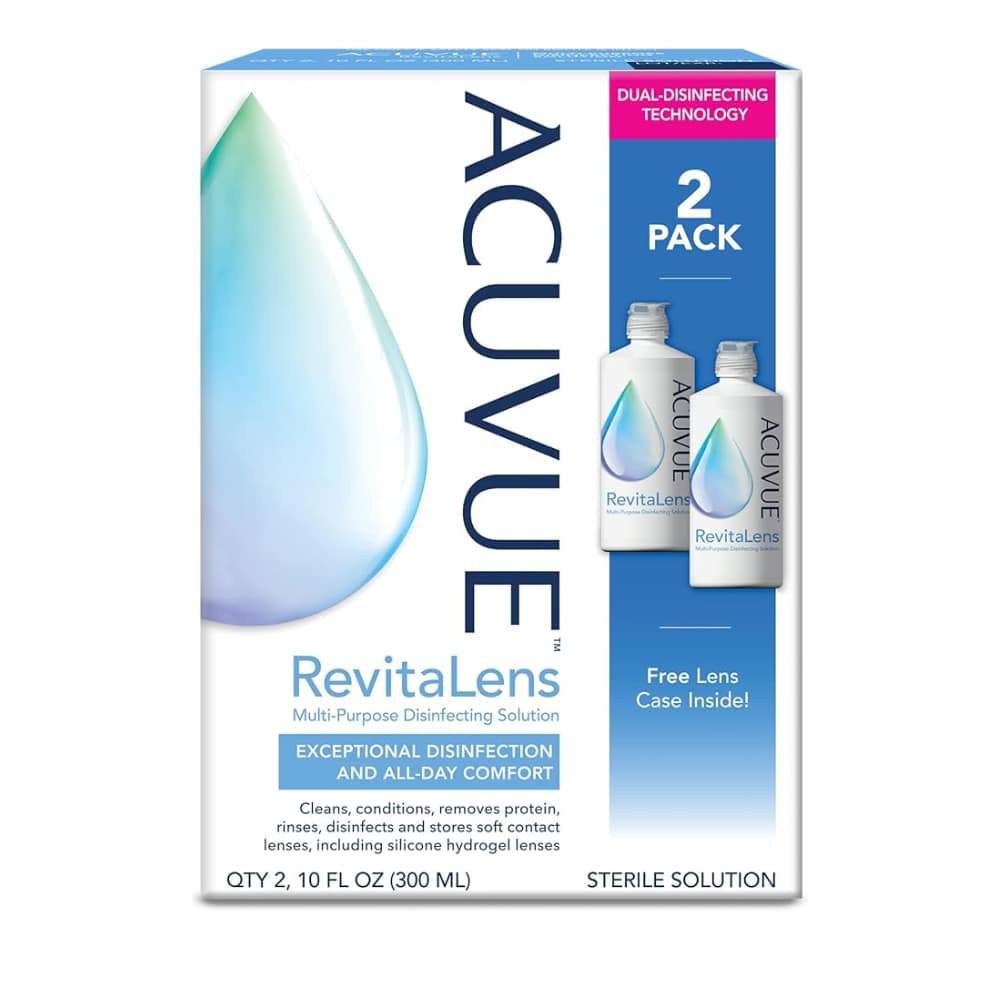 ACUVUE RevitaLens Multi-Purpose Disinfecting Solution - 2 x 300ml